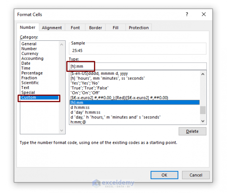 How to Change Time Format in Excel (4 Ways) - ExcelDemy