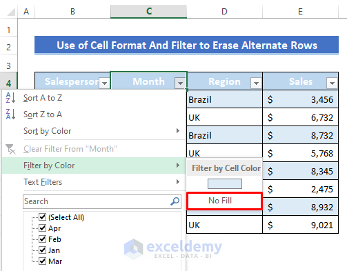 how-to-delete-alternate-rows-in-excel-5-quick-ways-exceldemy