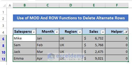 how-to-delete-alternate-rows-in-excel-5-quick-ways-exceldemy