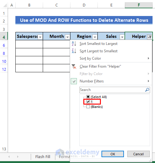 excel-tutorial-how-to-delete-alternate-rows-in-excel-excel