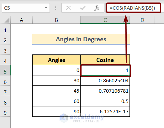 how-to-use-cos-function-in-excel-2-examples-exceldemy