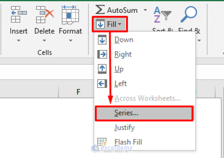 Applications Of Excel Fill Series 12 Easy Examples Exceldemy 6204