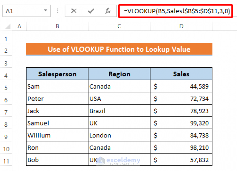 how-to-lookup-value-from-another-sheet-in-excel-3-easy-methods