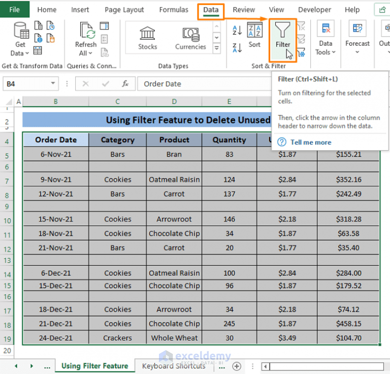 how-to-delete-unused-rows-in-excel-8-easy-ways-exceldemy