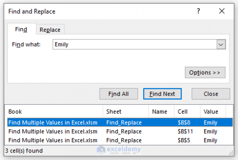  How To Find Multiple Values In Excel 8 Quick Methods ExcelDemy