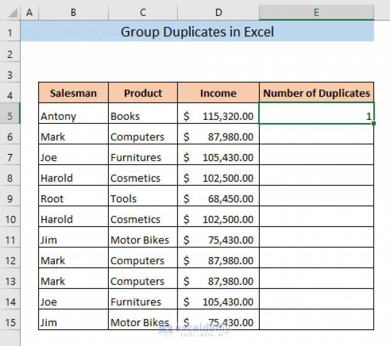 how-to-group-duplicates-in-excel-3-easy-techniques-exceldemy