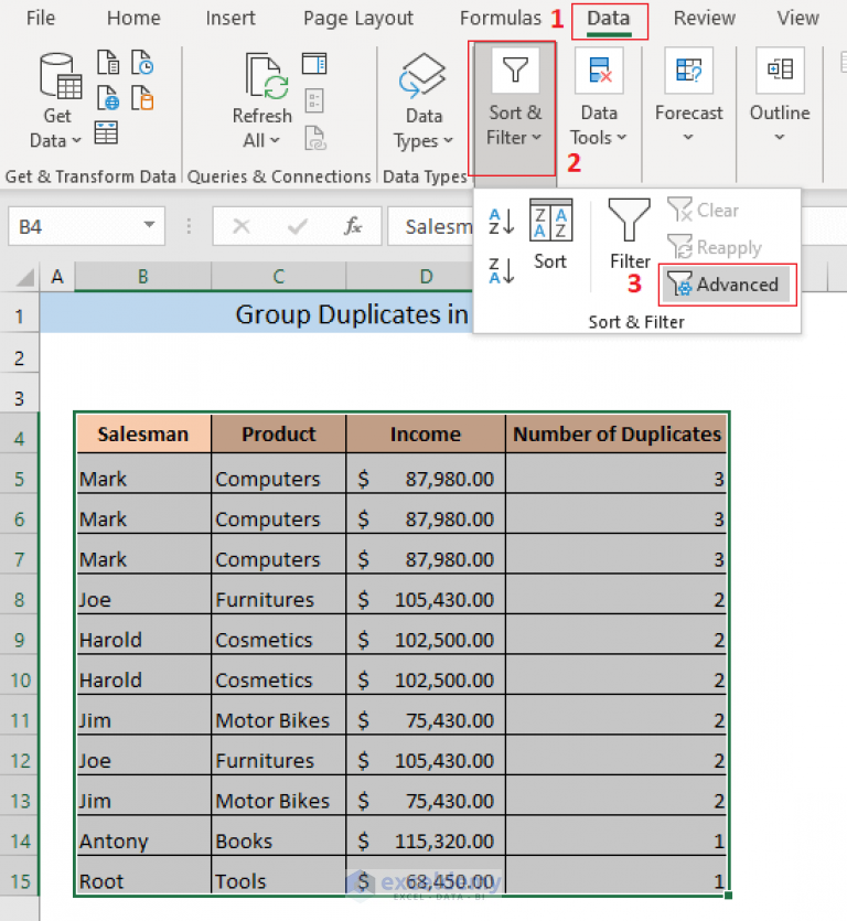 how-to-group-duplicates-in-excel-3-easy-techniques-exceldemy