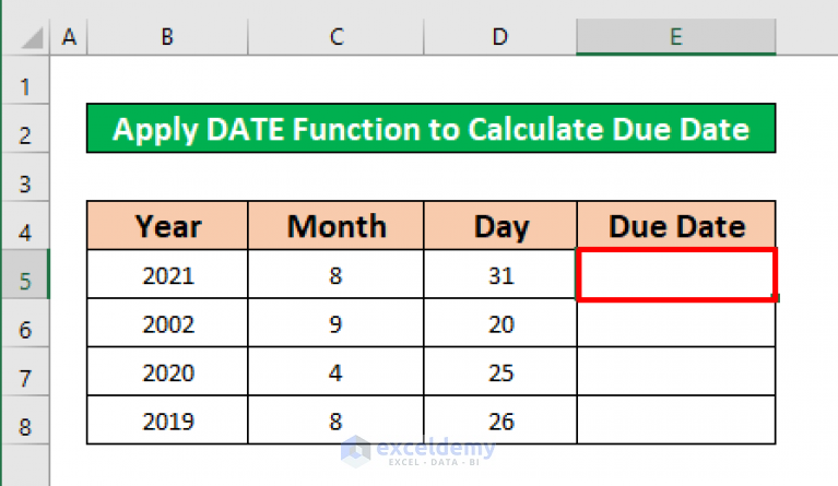 how-to-calculate-due-date-with-formula-in-excel-7-ways-exceldemy