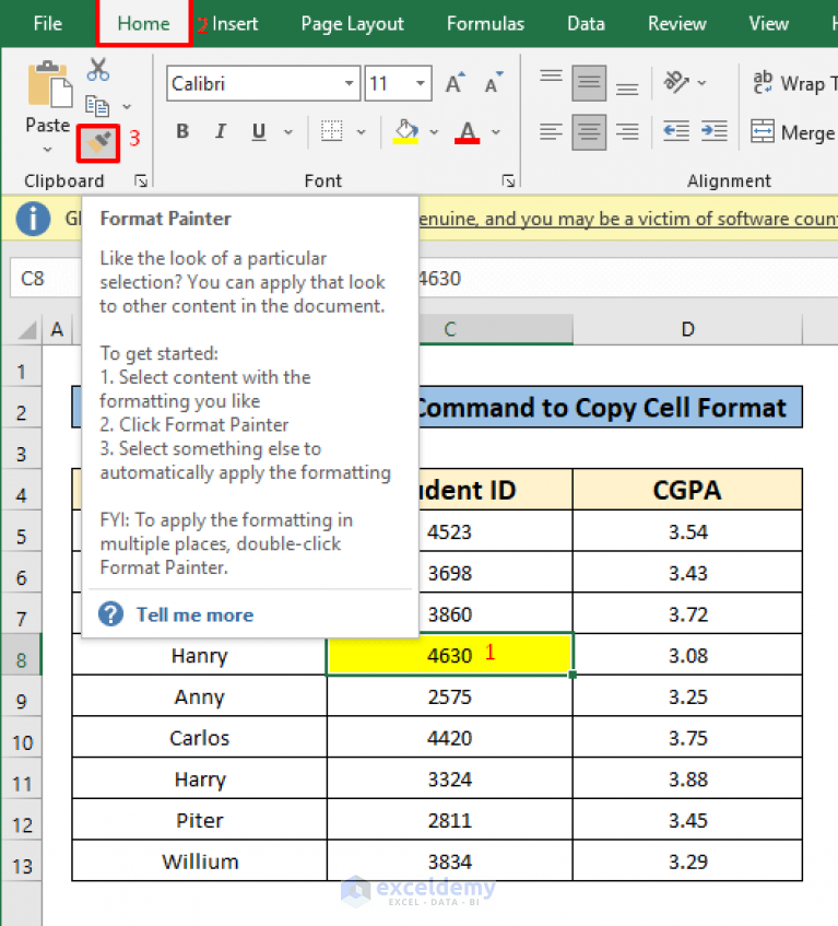 how-to-copy-cell-format-in-excel-using-formula-printable-online