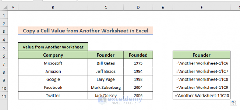 how-to-copy-a-cell-in-excel-using-formula-7-methods-exceldemy