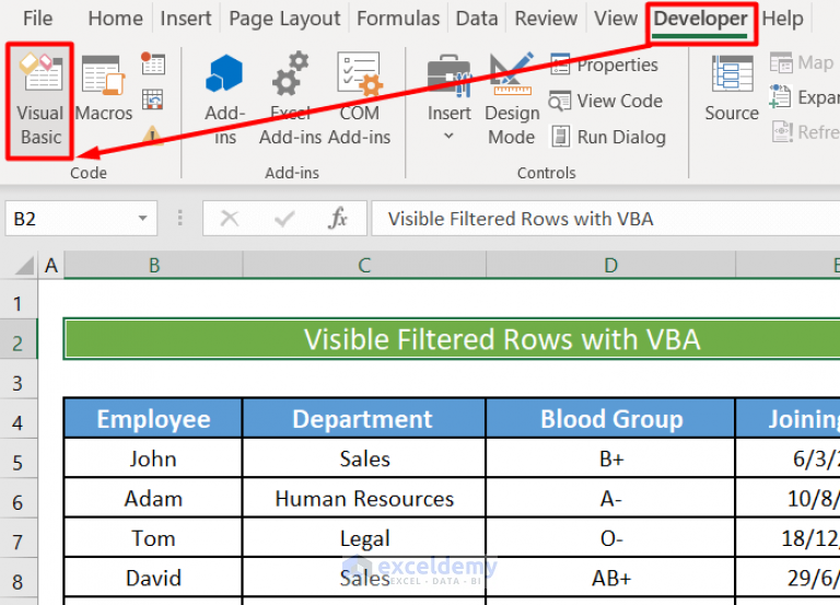 How To Delete Filtered Rows In Excel 5 Methods Exceldemy 3947