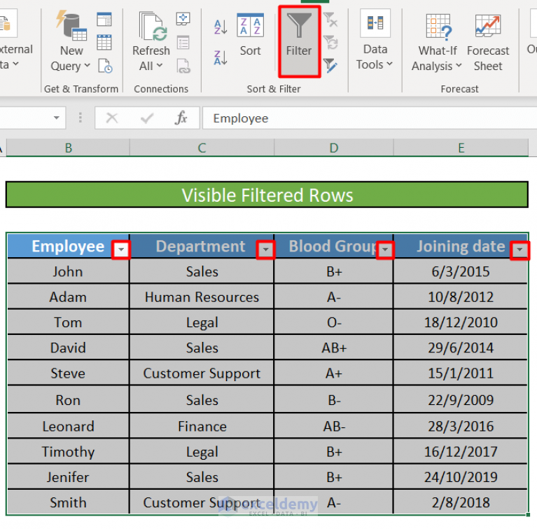 How To Delete Filtered Rows In Excel 5 Methods ExcelDemy