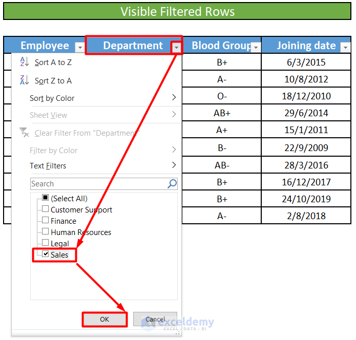 How To Delete Filtered Rows In Excel ExcelDemy