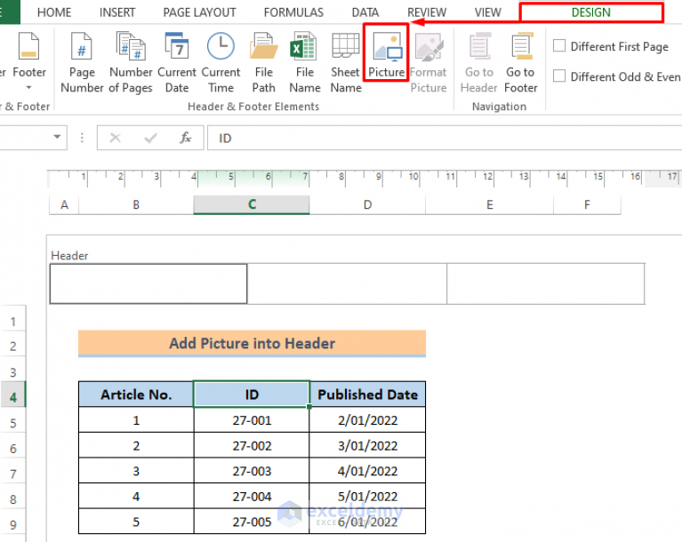 how-to-insert-a-picture-in-excel-header-exceldemy