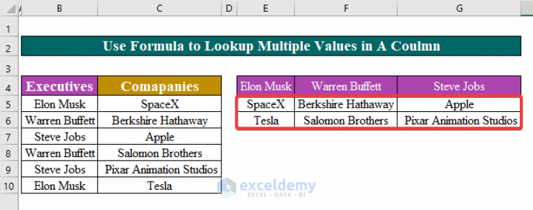 how-to-lookup-multiple-values-in-excel-10-ways-exceldemy