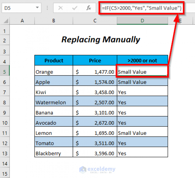 excel-formula-to-replace-text-with-number-5-examples-exceldemy