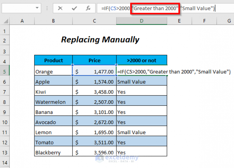 how-to-replace-text-in-excel-formula-7-easy-ways-exceldemy