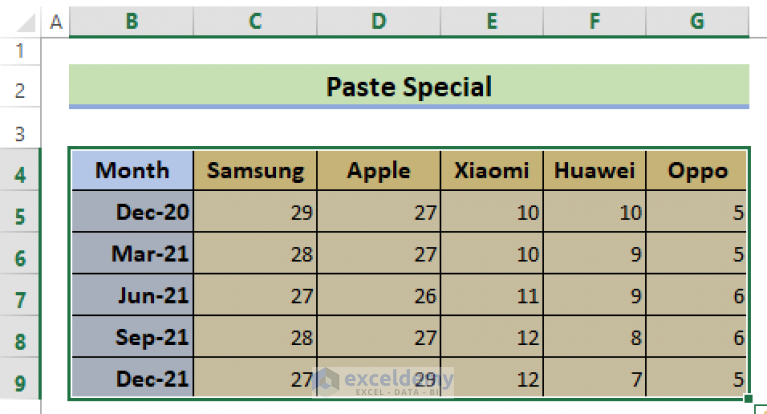 how-to-switch-rows-and-columns-in-excel-5-methods-exceldemy