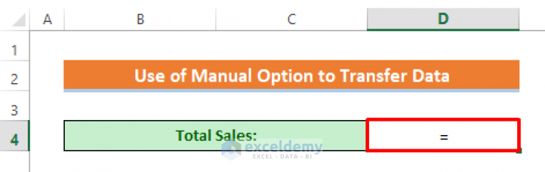 Transfer Specific Data From One Worksheet To Another For Reports 0901