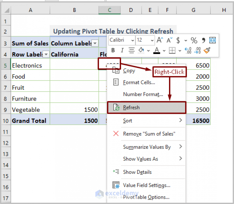 Update Pivot Table Range Office 365