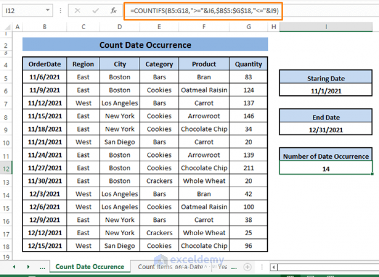 how-to-use-countifs-with-date-range-in-excel-6-easy-ways