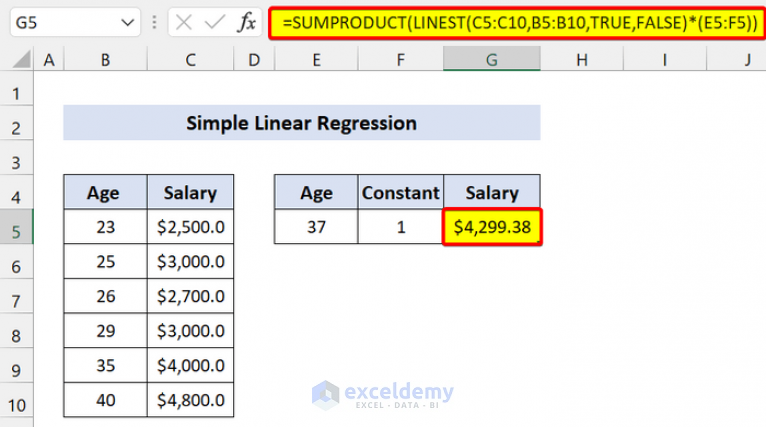 why i cant select an equation for linear trendline excel 365