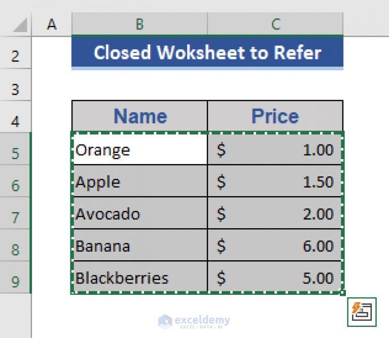 reference-from-another-excel-workbook-without-opening-5-examples