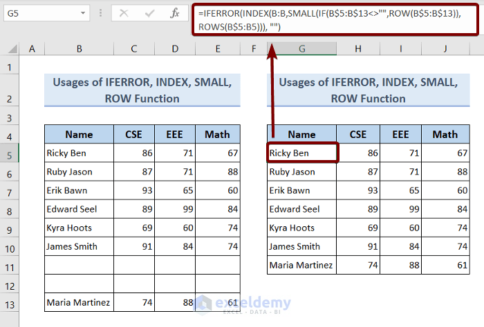 Formula To Remove Blank Rows In Excel 5 Examples ExcelDemy