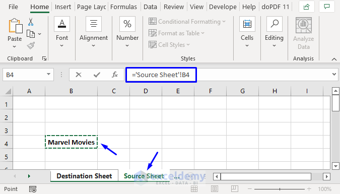 How To Link Two Sheets In Excel 3 Ways ExcelDemy