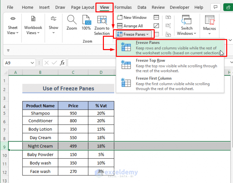 how-to-lock-rows-in-excel-6-easy-methods-exceldemy