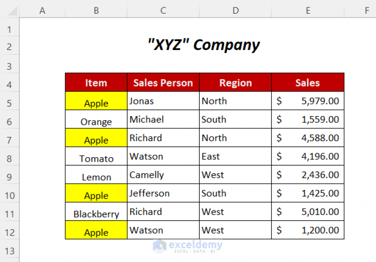 Excel Calculate Percentage Based On Cell Color