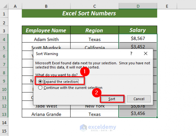 how-to-sort-numbers-in-excel-8-quick-ways-exceldemy