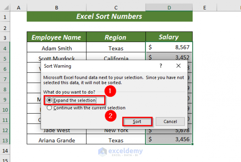 how-to-sort-numbers-in-excel-8-quick-ways-exceldemy