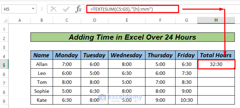 how-to-add-time-in-excel-over-24-hours-4-ways-exceldemy