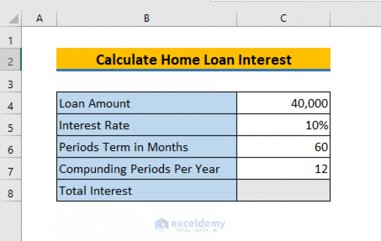 how-to-calculate-home-loan-interest-in-excel-2-easy-ways-exceldemy