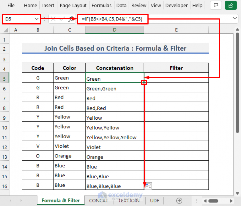 How To Concatenate Multiple Cells Into One In Excel