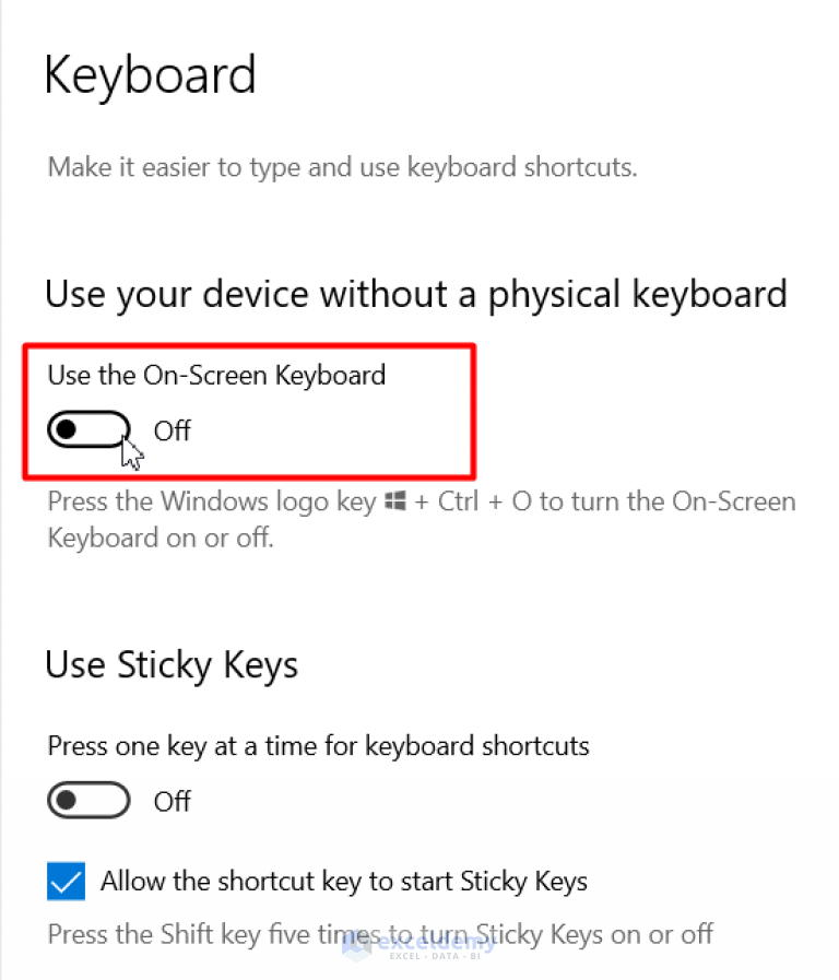 How to Use the Arrows to Move Screen Not Cell in Excel (4 Methods)