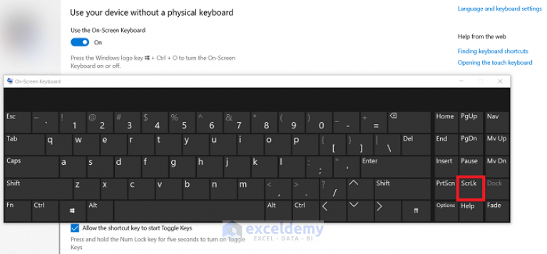 how-to-use-the-arrows-to-move-screen-not-cell-in-excel-4-methods