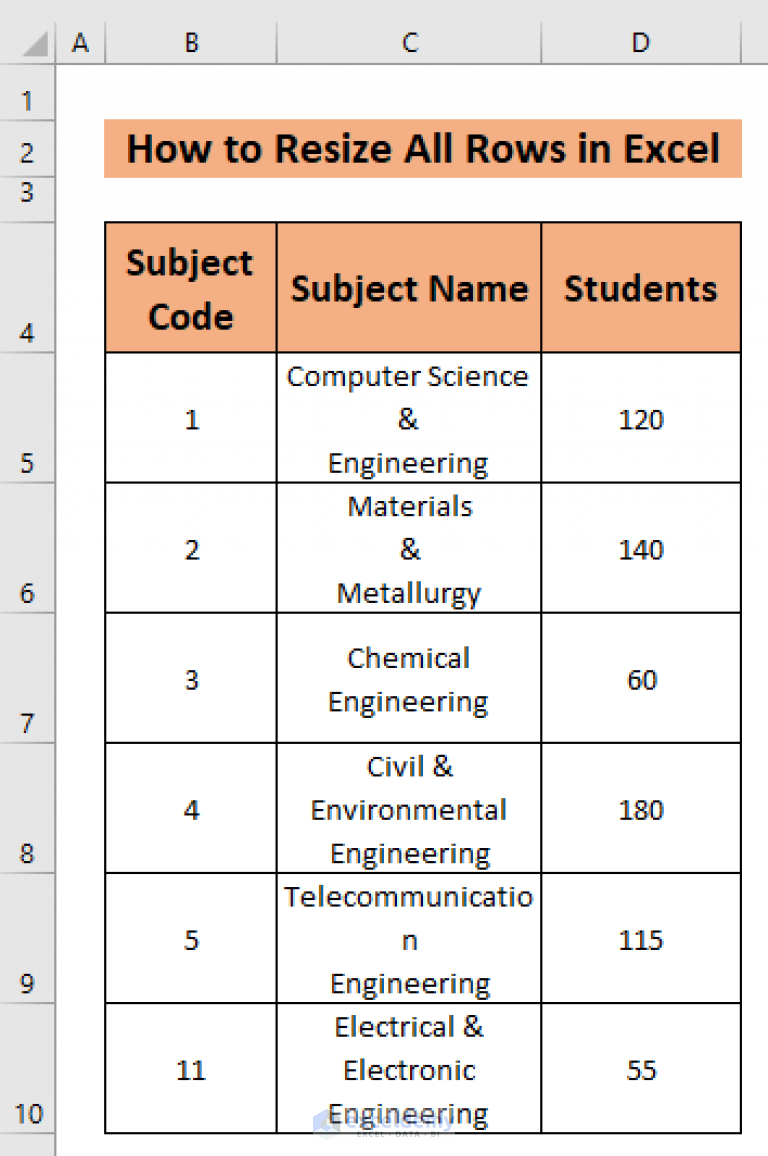 how-to-resize-all-rows-in-excel-6-different-approaches-exceldemy