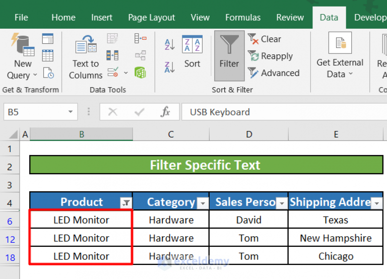 how-to-use-text-filter-in-excel-5-examples-exceldemy