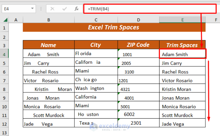 how-to-trim-spaces-in-excel-8-easiest-ways-exceldemy