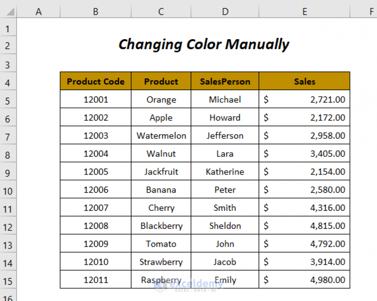 how-to-color-alternate-rows-in-excel-8-ways-exceldemy