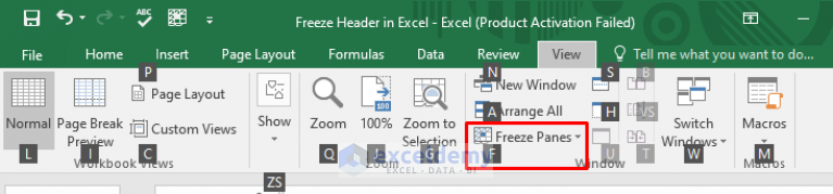 how-to-freeze-header-in-excel-top-4-methods-exceldemy