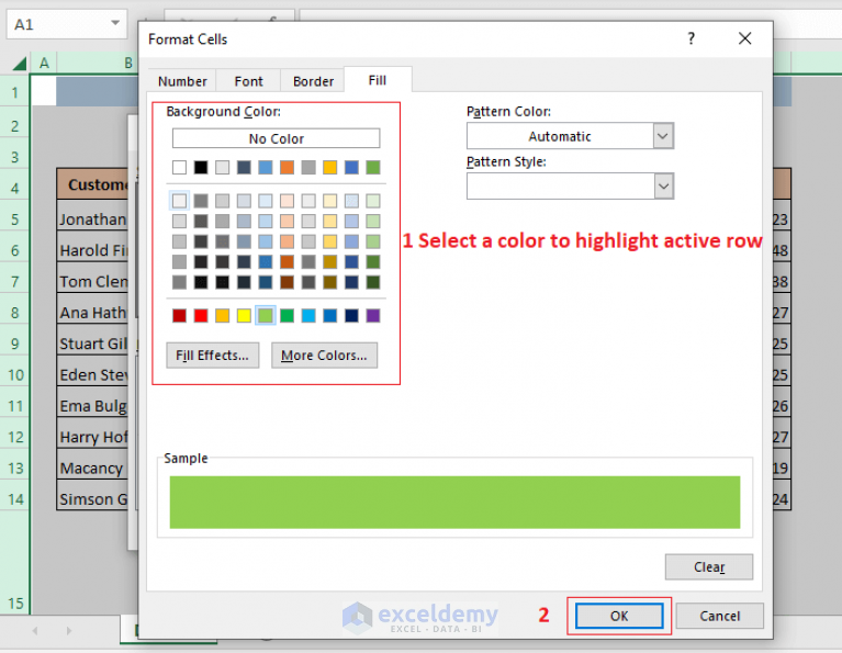 how-to-highlight-active-row-in-excel-3-methods-exceldemy