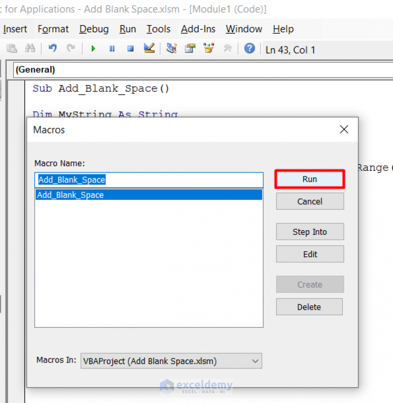 how-to-add-blank-space-using-excel-formula-6-methods-exceldemy