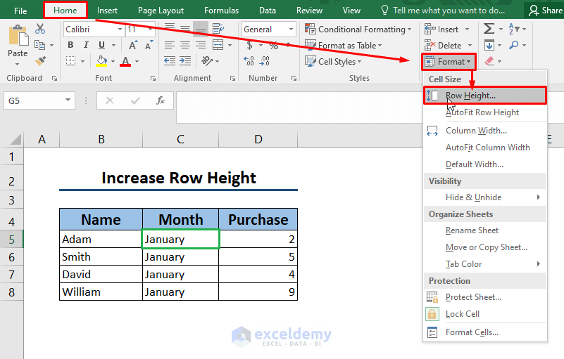 how-to-increase-row-height-in-excel-top-4-methods-exceldemy