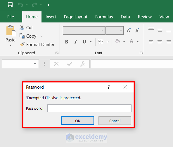 How To Remove Encryption From Excel Workbook