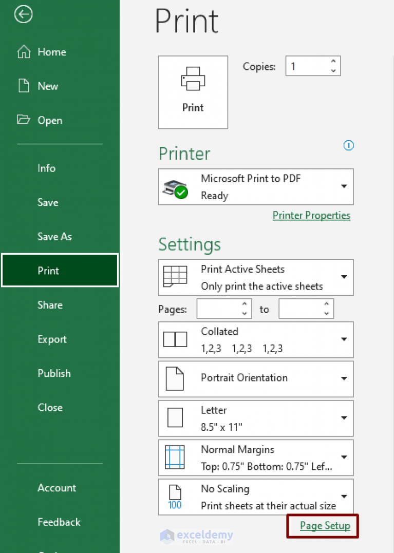 How to Remove a Header in Excel (4 Methods) - ExcelDemy