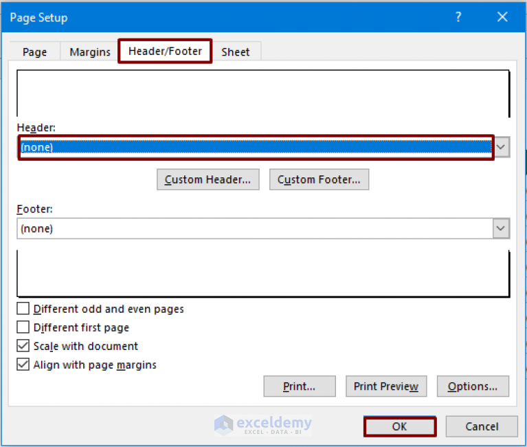 how-to-remove-a-header-in-excel-4-methods-exceldemy