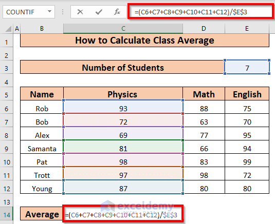 Pern Perturba ie Raz How To Calculate Mean In Excel Croazier Visa 